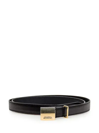 Isabel Marant Lowell Belt In Black