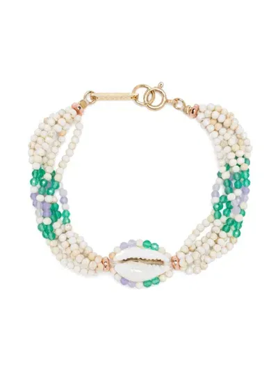 Isabel Marant Malebo Shell Bracelet In White