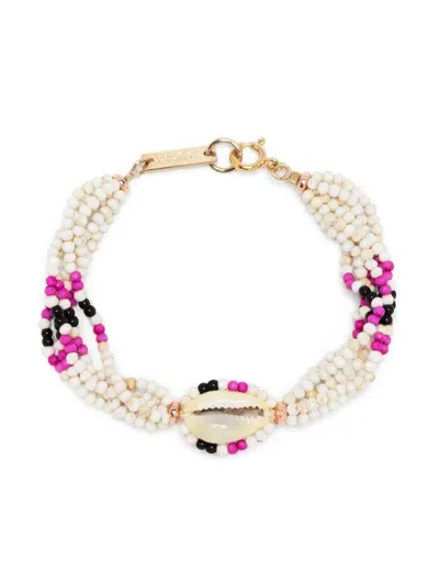 Isabel Marant Malebo Shell Bracelet In Neutral