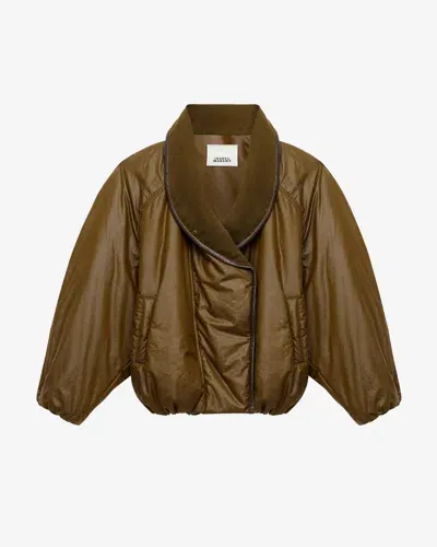 Isabel Marant Kimberly Coat In Bronze