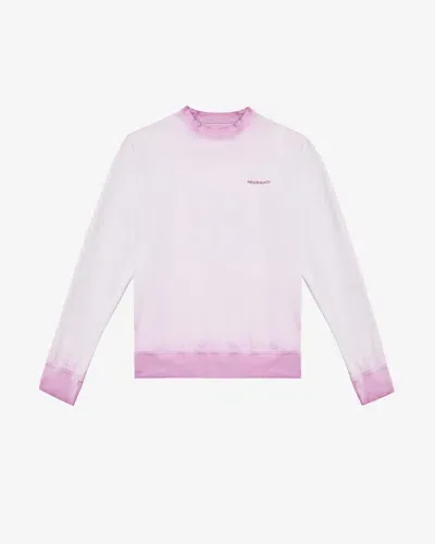 Isabel Marant Mikolo Logo Sweatshirt In Lilac