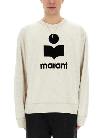 Isabel Marant "mikoy" Sweatshirt In Beige