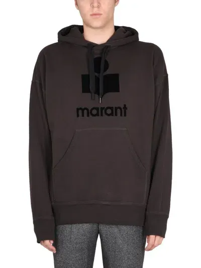 Isabel Marant Sweatshirt With Logo In Schwarz