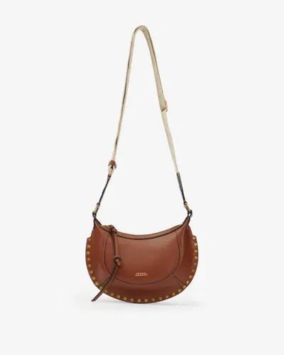 Isabel Marant Mini Moon Bag In Gray