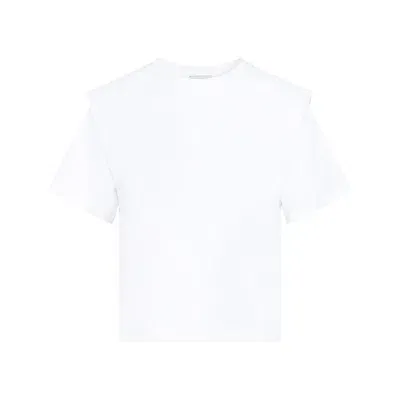 Isabel Marant Minimalist White Cotton T-shirt For Women