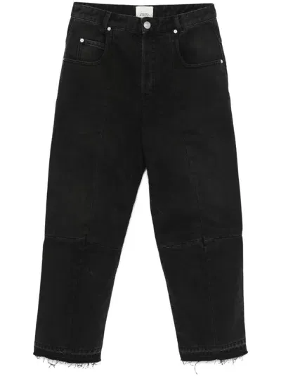 Isabel Marant Najet Jeans In Black