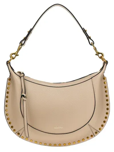 Isabel Marant Naoko Shoulder Bags In Beige