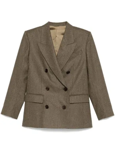 Isabel Marant Natalia Blazer In Brown