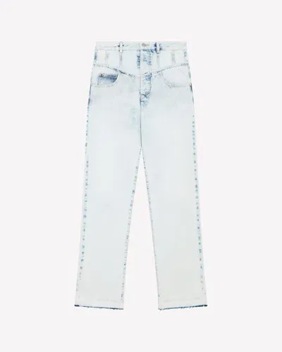 Isabel Marant Noemie Trousers In Blue