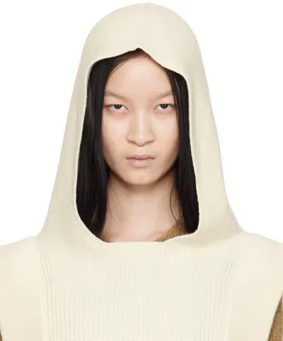 Isabel Marant Off-white Ginny Hooded Scarf In 23ce Cream