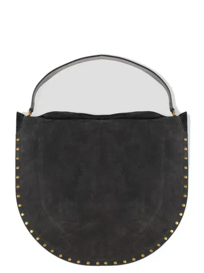 Isabel Marant Oskan Hobo Bag In Grey