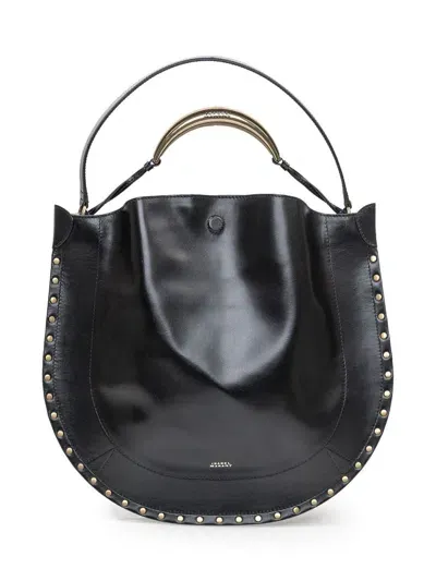 Isabel Marant Oskan Hobo Soft Bag In Black