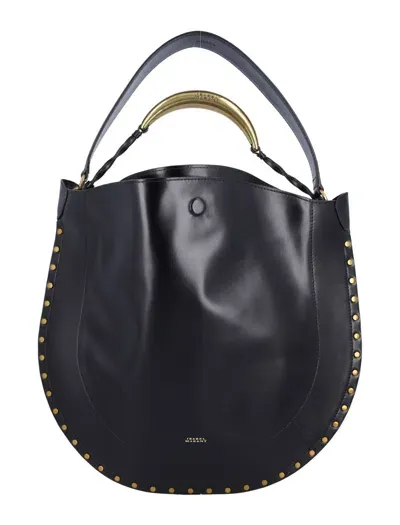 Isabel Marant Oskan Hobo Soft-ga Bag In Black