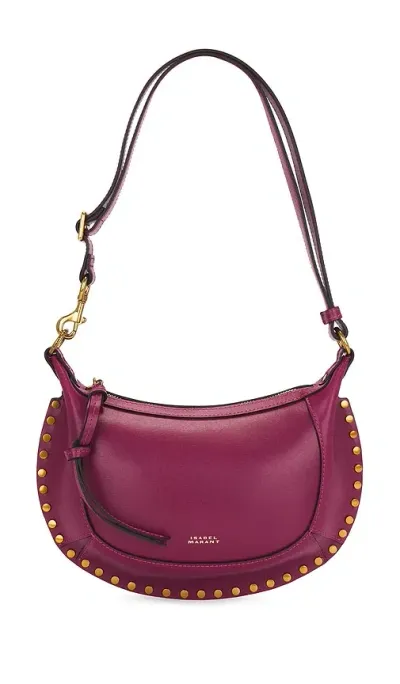 Isabel Marant Oskan Moon Bag In Orchid