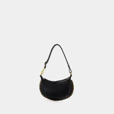 Isabel Marant Oskan Moon Purse -  - Leather - Black In White