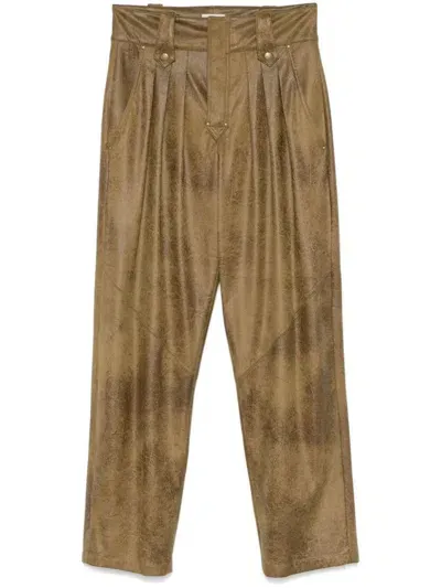 Isabel Marant Pants Gwen In Brown