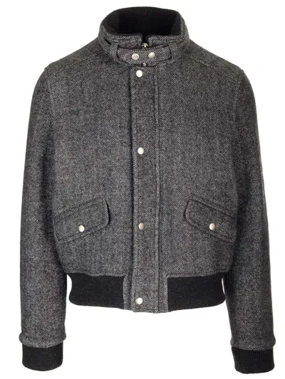 Isabel Marant Peter Wool Jacket In Grey