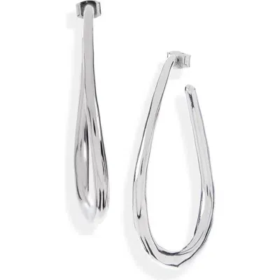 Isabel Marant Pleasant Hoop Earrings In Silver