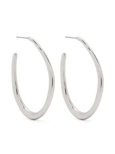 Isabel Marant Pleasant Hoop Earrings In Silver