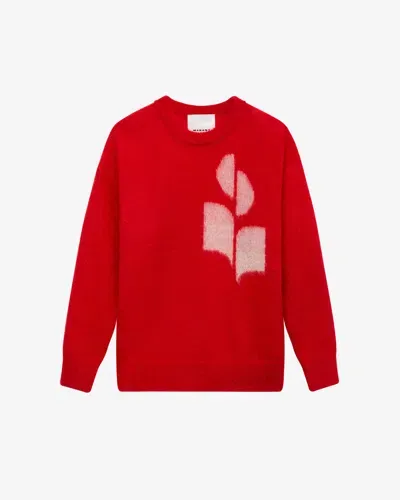 Isabel Marant Pullover Drany In Red