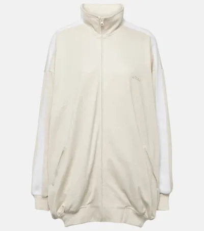 Isabel Marant Rejane Jersey Jacket In White