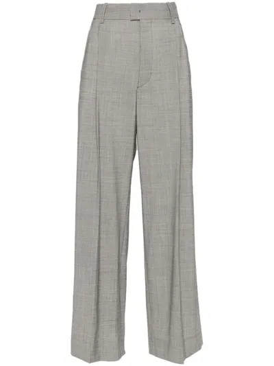 Isabel Marant Romia Trousers In Ecru Black