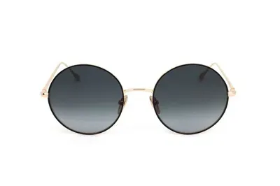 Isabel Marant Round Frame Sunglasses In Black