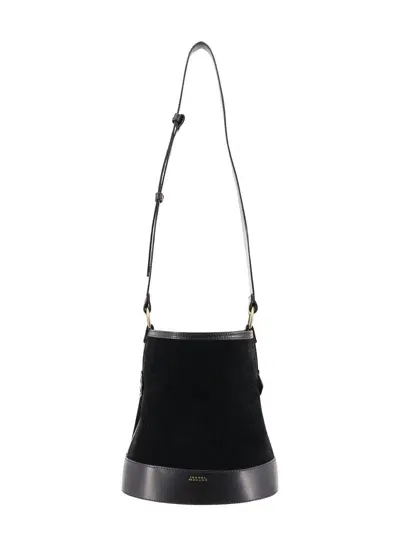 Isabel Marant Samara Shoulder Bag In Bk Black