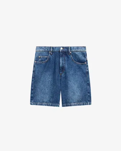 Isabel Marant Jerryli Shorts In Blue