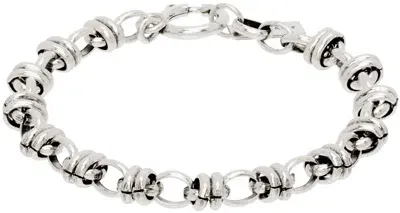 Isabel Marant Silver Chain Bracelet In 08si Silver