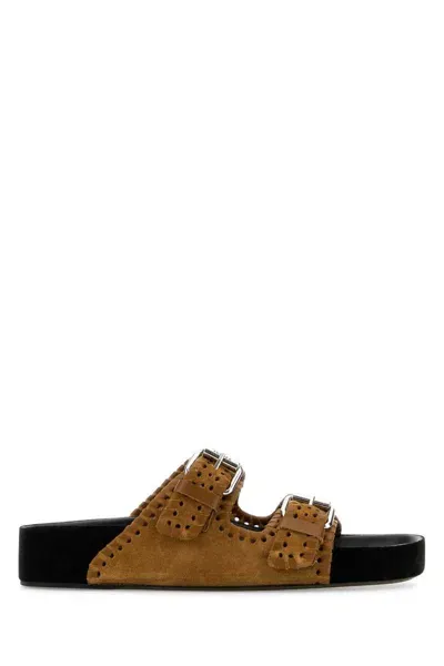 Isabel Marant Slippers In Brown