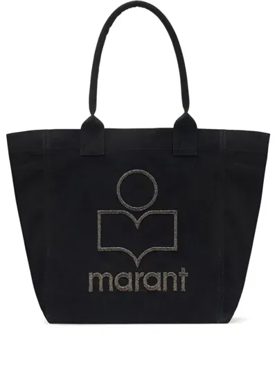 Isabel Marant Small Yenky Tote Bag In Black