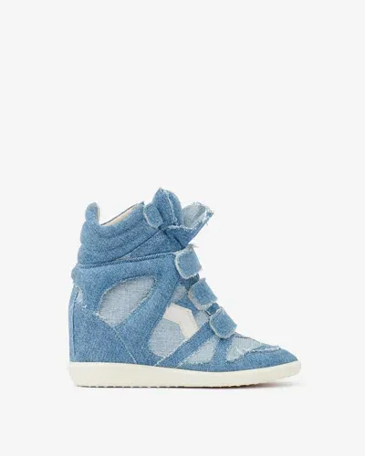 Isabel Marant Sneaker Bekett In Hellblau