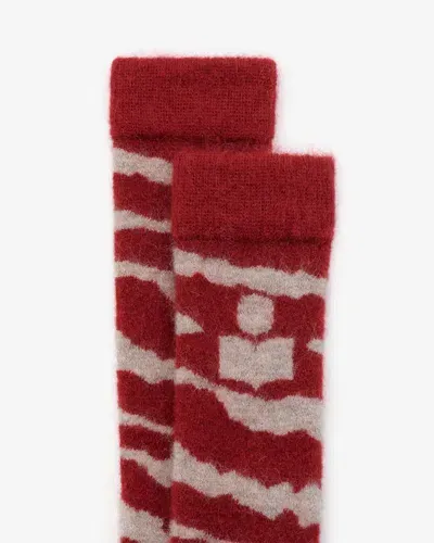 Isabel Marant Socken Shona In Red