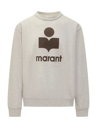 Isabel Marant Sweatshirt With Logo In Grey