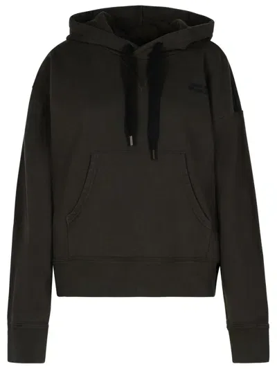 Isabel Marant Sylla Jersey Hoodie In Black