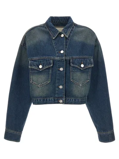 Isabel Marant 'tadia' Jacket In Blue