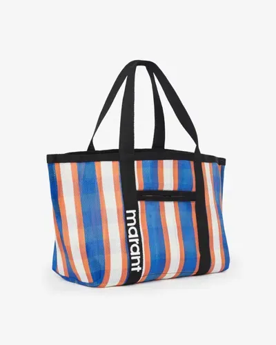 Isabel Marant Tasche Darwen In White-blue-orange