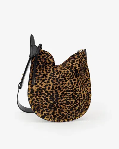 Isabel Marant Tasche Oskan Soft In Leopard