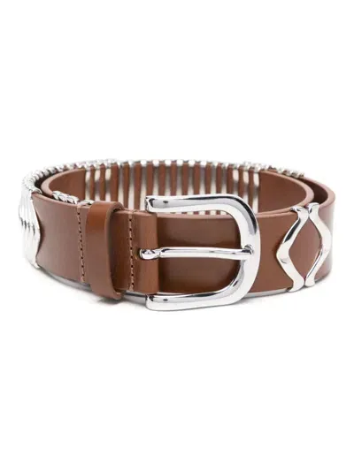 Isabel Marant Tehora Belt In Brown