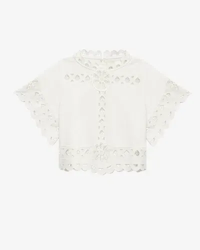 Isabel Marant Top Parissa In White