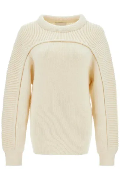 Isabel Marant Hoby Round Neck Sweater In Neutro