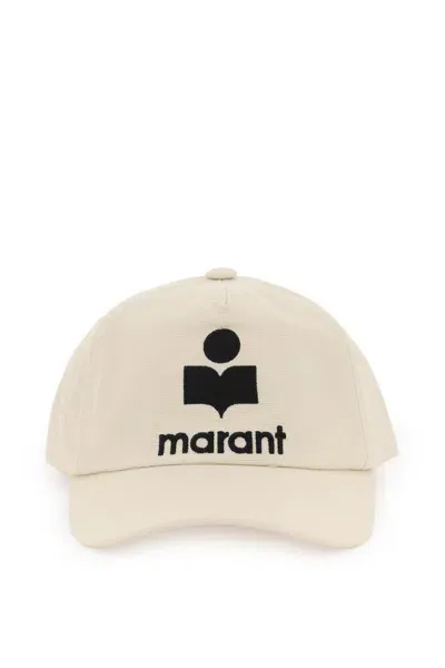 Isabel Marant Tyron Baseball Cap In Beige