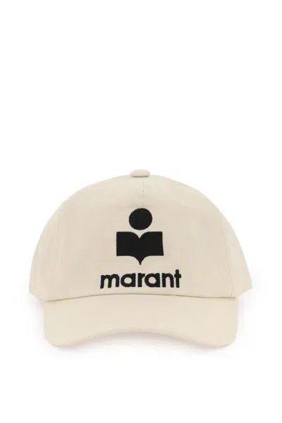 Isabel Marant Tyron Baseball Cap In Cream