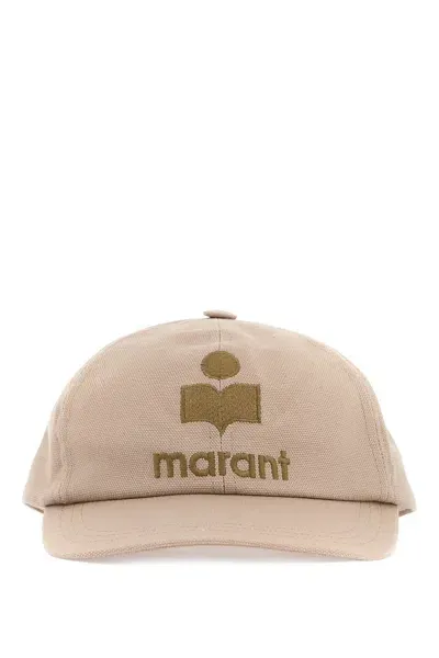 Isabel Marant Tyron Baseball Cap In Beige