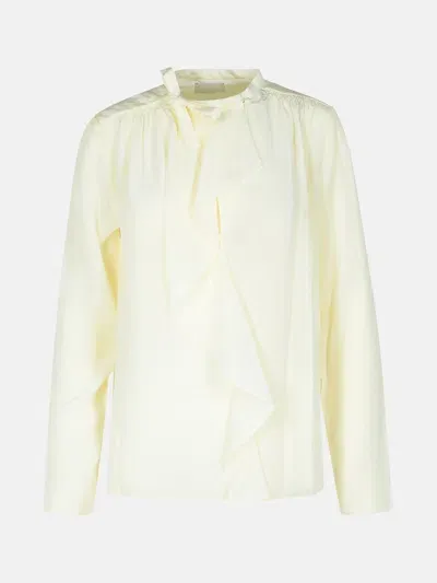 Isabel Marant 'utah' Cream Silk Blouse