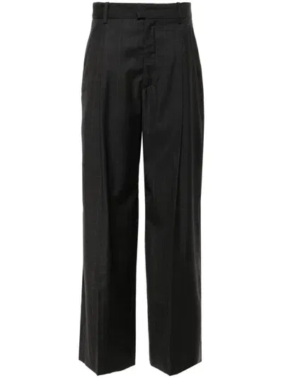 Isabel Marant Wool Pants In Gray