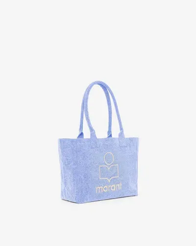 Isabel Marant Yenky Zipped Tote Bag In Blue