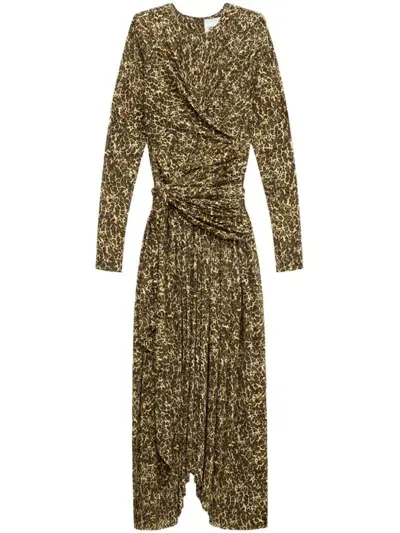 Isabel Marant Zeidi Dress In Brown