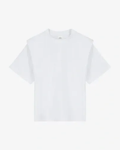 Isabel Marant White Cotton Zelitos T-shirt